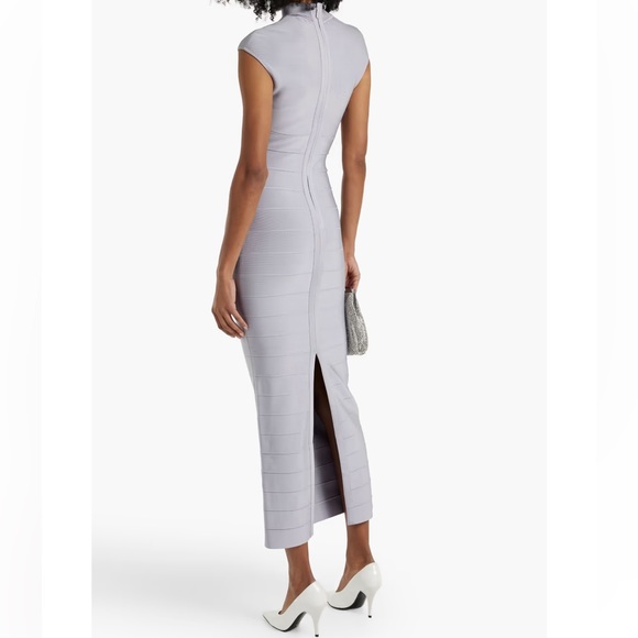 Grey Herve léger 2023 slit dress - Picture 2 of 5